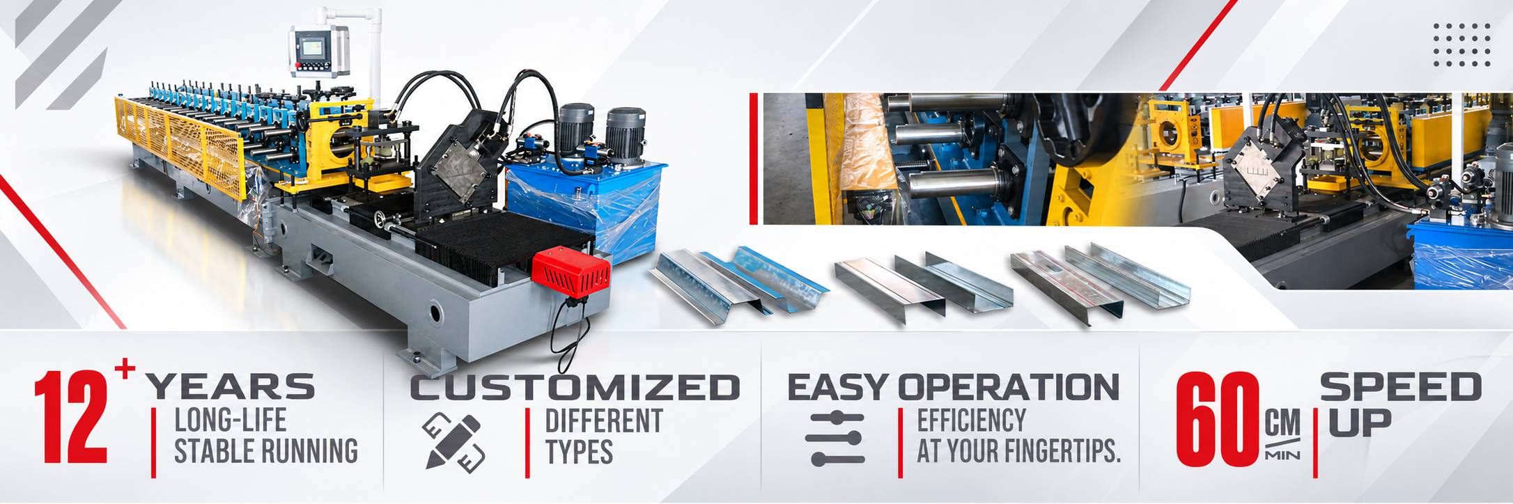 drywall profile machine