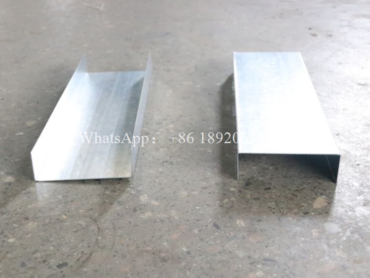 Professional U Channel Roll Forming Machine