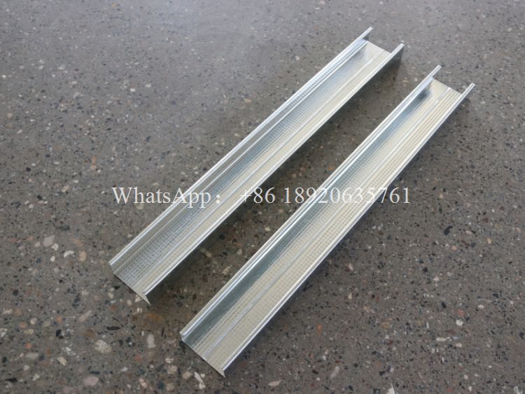 C U Double Rows Stud Roll Forming Machine Manufacturer