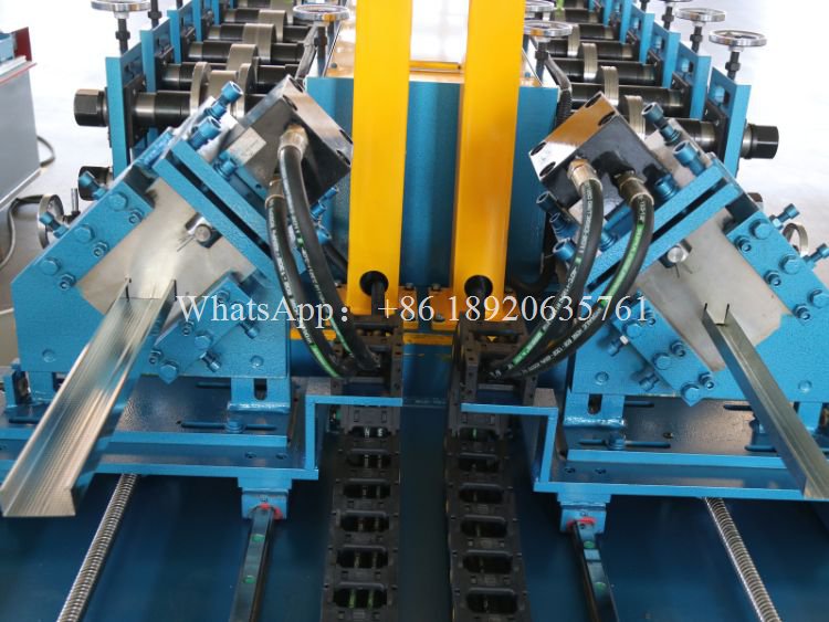 C U Double Rows Stud Roll Forming Machine Manufacturer