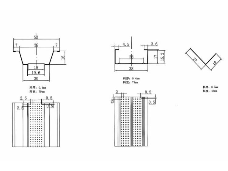 Omega, C, L Flip-Change Keel Making Roll Forming Machine