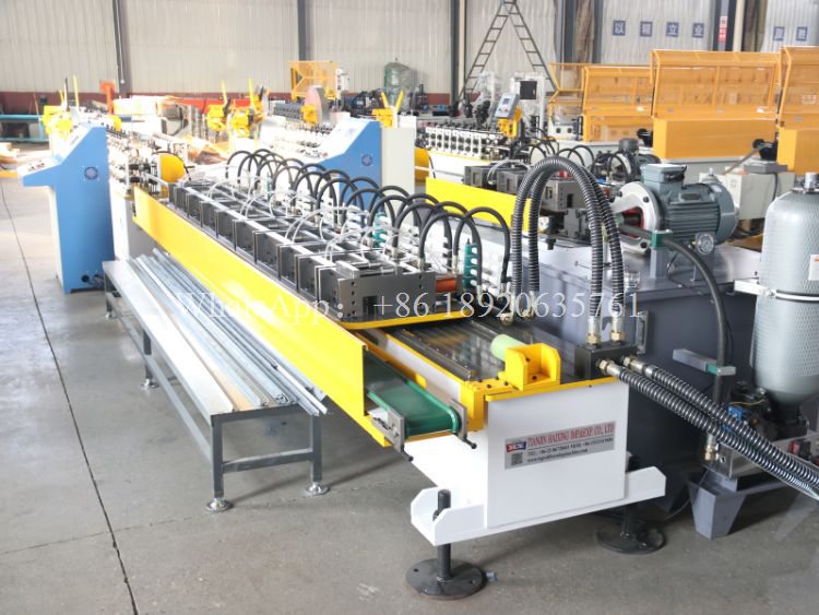 Ceiling T Grid Machine For Making T Shaped Steel Keel