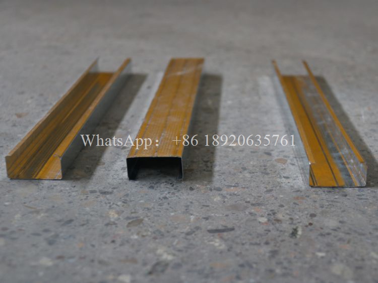 C, Omega, L Three-in-One Roll Forming Keel Machine