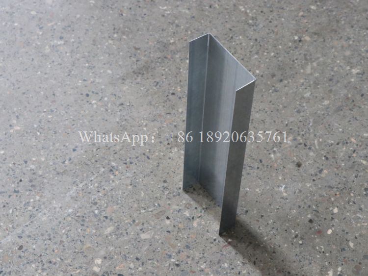 china light keel roll forming machine for making U type light steel keel