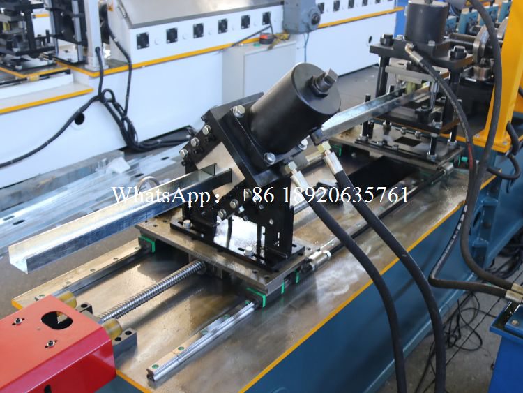 C Channel Rolling Machine With Punching System