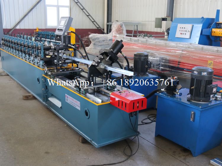 C Channel Rolling Machine With Punching System