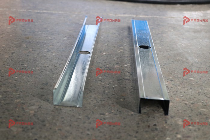 PROMAX ligne de production profil C placo plâtre