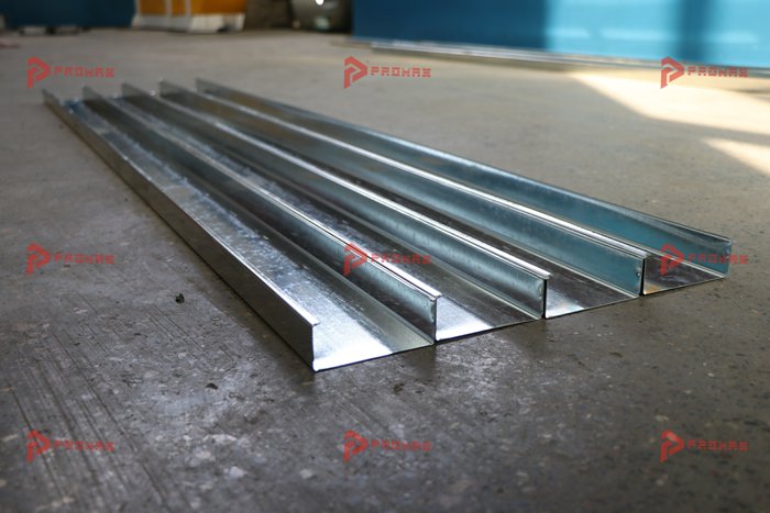PROMAX strut channel roll forming machine for customized C-shaped steel channel production