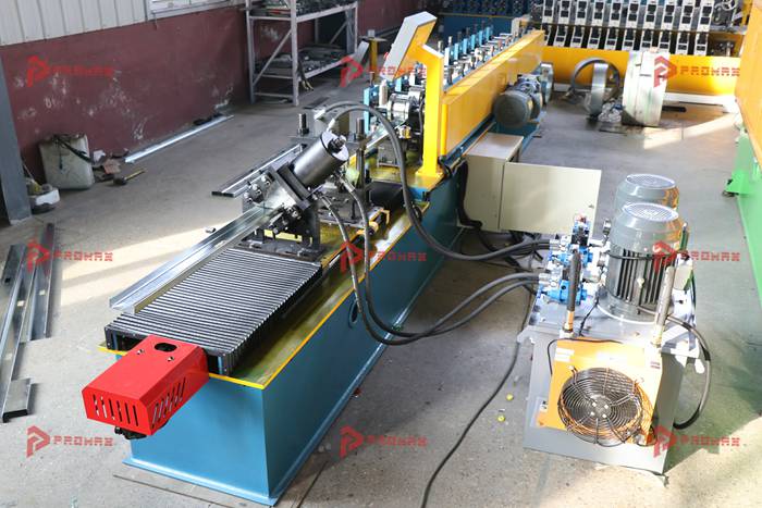 PROMAX strut channel roll forming machine with customized punching system
