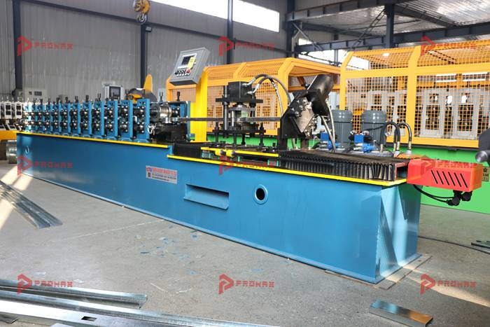 PROMAX C stud roll forming machine with customized punching for drywall steel framing profiles