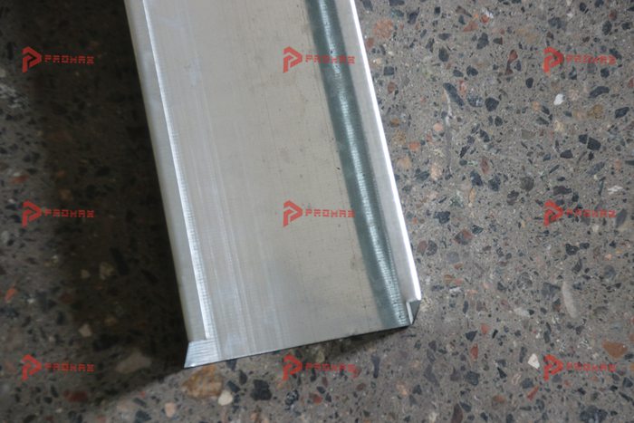 PROMAX galvanized steel stud and track making machine with automatic C U profile adjustment