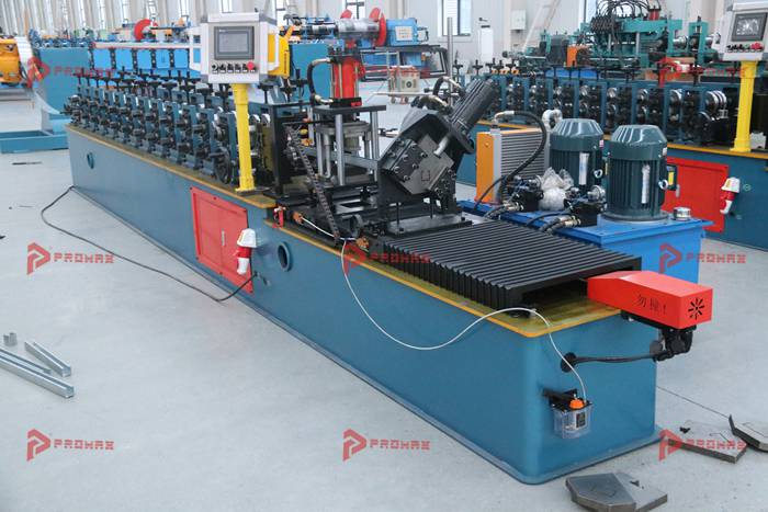 PROMAX metal stud making machine for galvanized steel drywall profile manufacturing