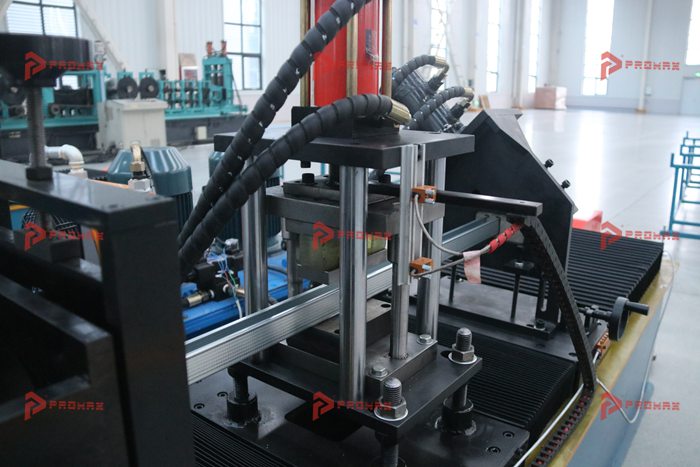 PROMAX metal stud making equipment with configurable automatic length cutting