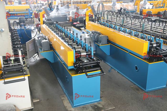 PROMAX C47 ceiling channel production machine with configurable automatic control and cutting