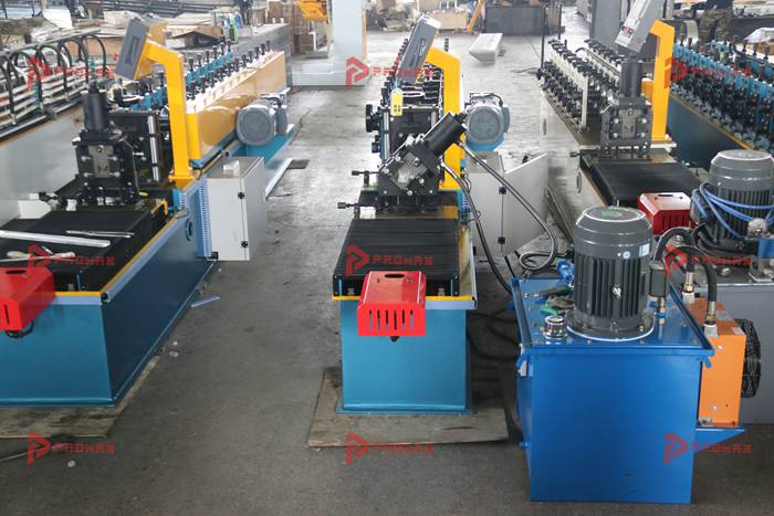 PROMAX C47 metal ceiling channel manufacturing equipment for suspended ceiling framing