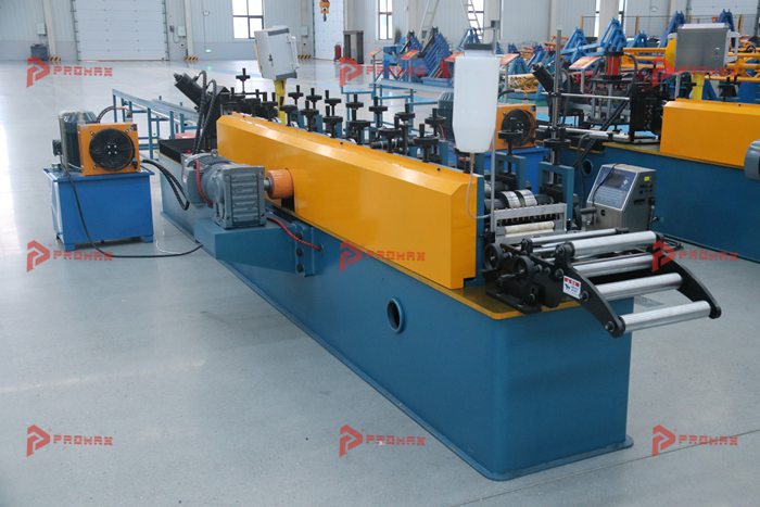 PROMAX drywall U track forming machine for interior steel framing applications