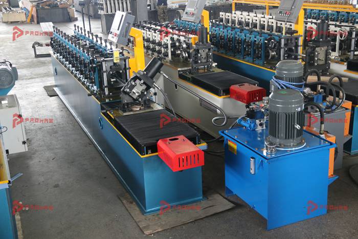 Proceso de perfilado en fr&iacute;o PROMAX para fabricaci&oacute;n continua de montantes C