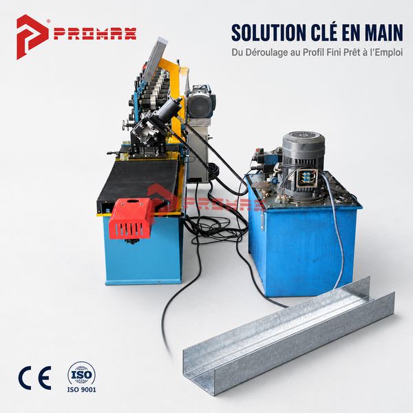 Profileuse promax U pour profilés en acier