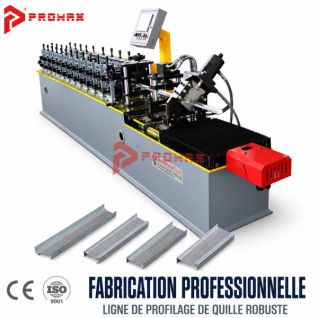 Profileuse promax U pour rails de cloisons