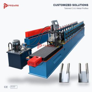 C Channel Forming Machine for Metal Stud Manufacturing