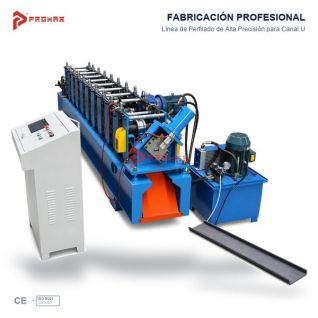 Máquinas para Perfilar Canales U de Acero